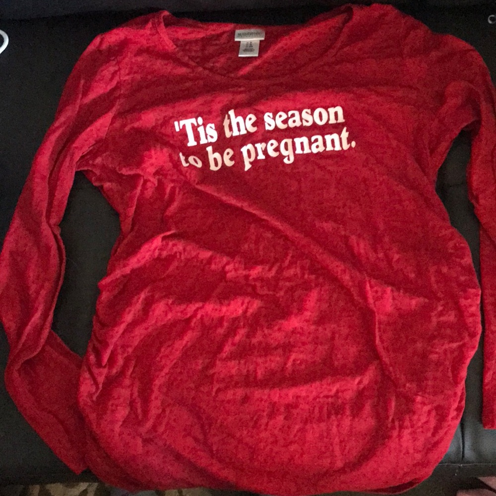 It’s the season to be pregnant long sleeve shirt